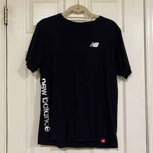 Black New Balance Tee